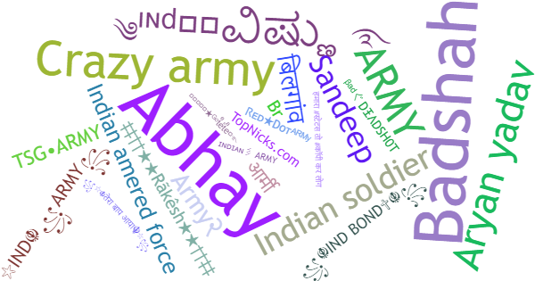 Porecle pentru IndianArmy