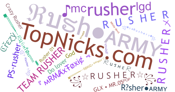 Porecle pentru Rusher