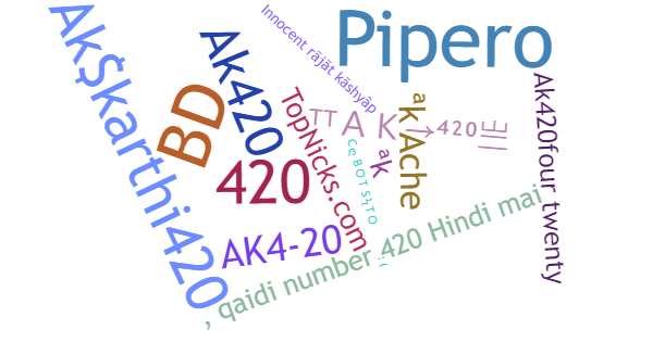 Porecle pentru AK420